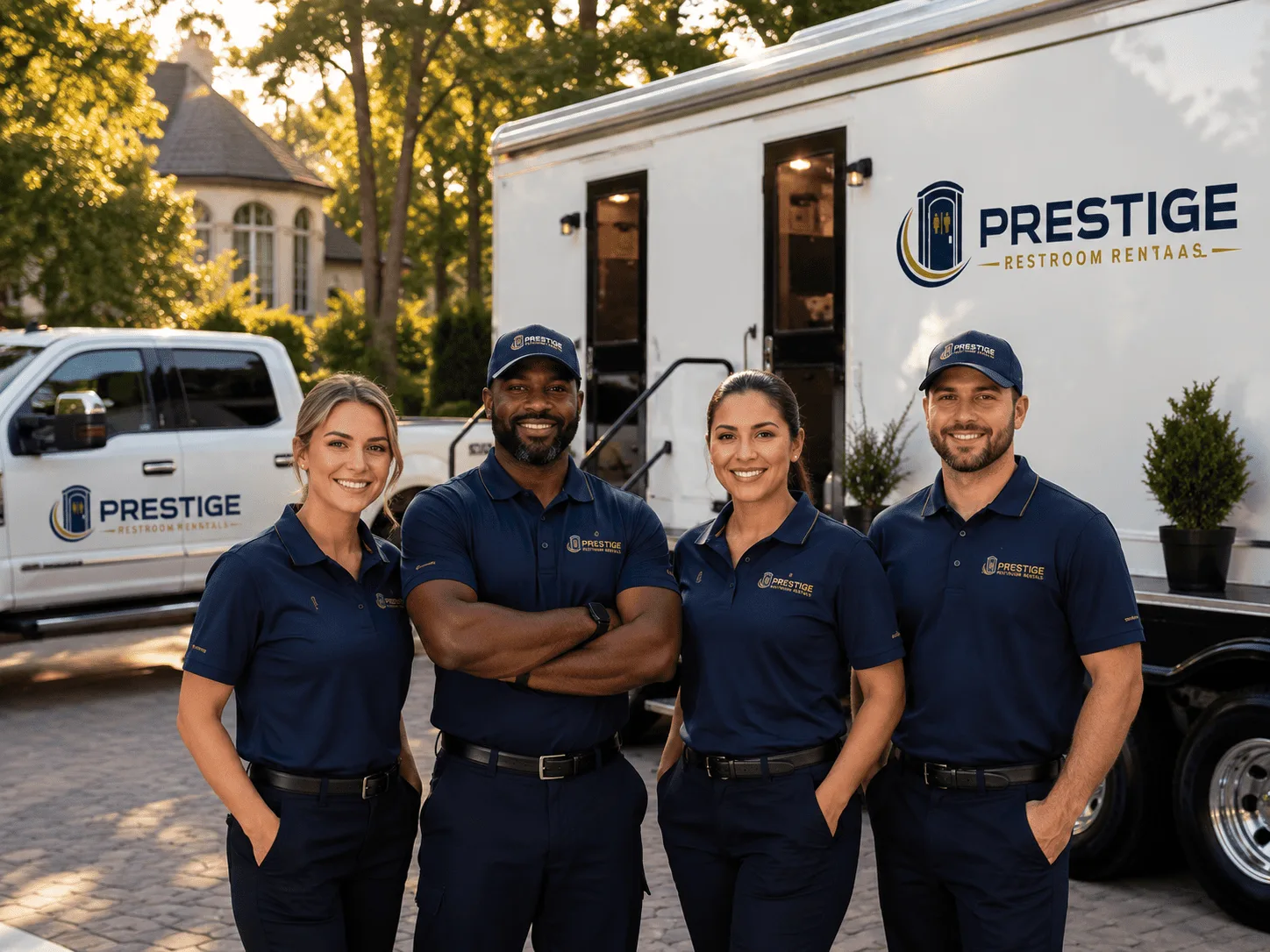 Trusted Luxury Portable Restrooms company in Harmony, NC